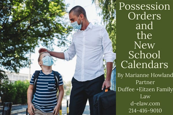 Possession Orders Back to School Covid19, explained by Marianne Howland on the blog: www.d-elaw.com
